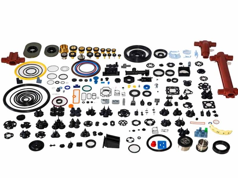 Customized rubber shaped parts,