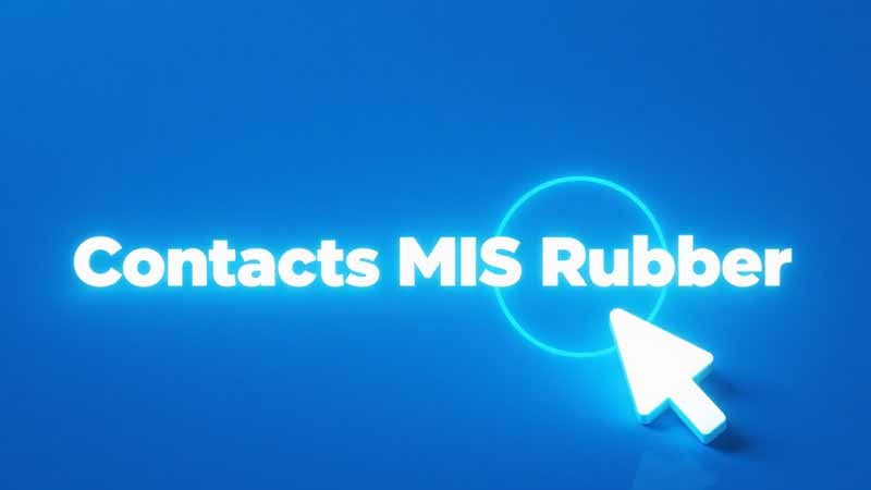 contacts rubber seals
